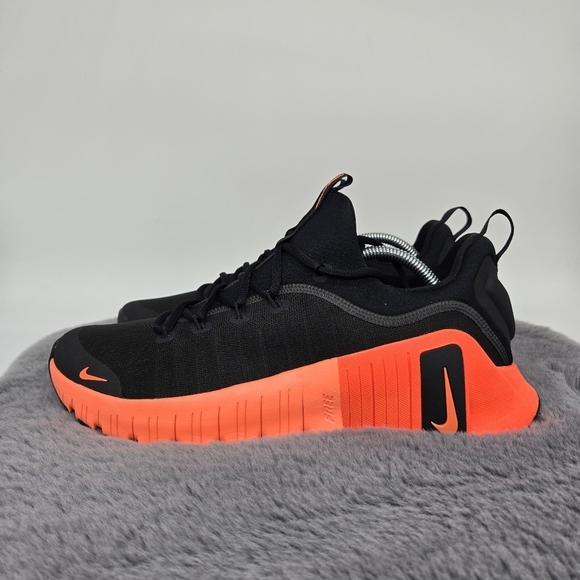 New Nike Free Metcon 6 \'Black Hyper Orange\' Men\'s Workout Shoes Size 11 main image 8